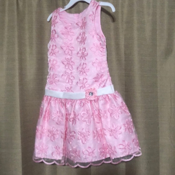 Nannette Other - Nannette Kids pink floral dress sz 4